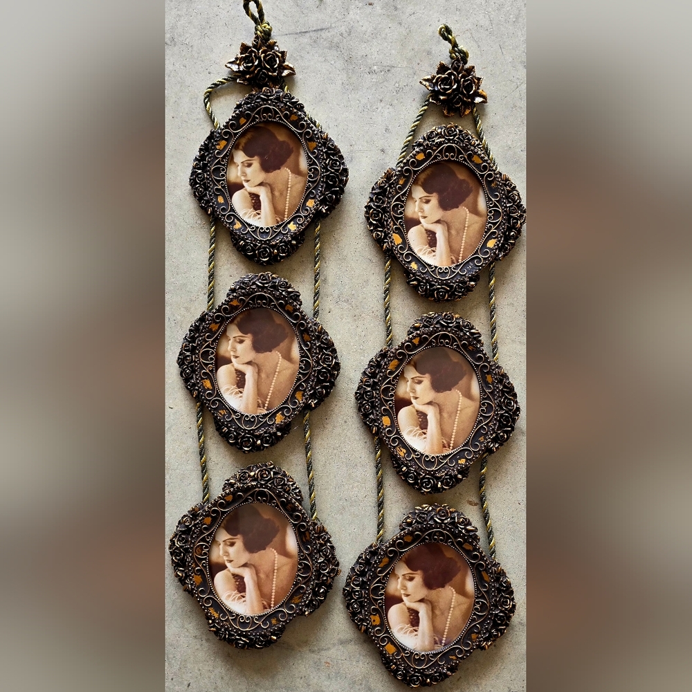 Vintage-Inspired Photo Frame Set